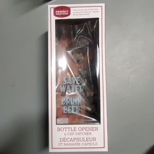 Bottle opener & Cap catcher